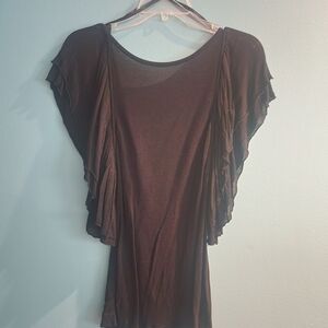 BeBe flutter sleeve sweater